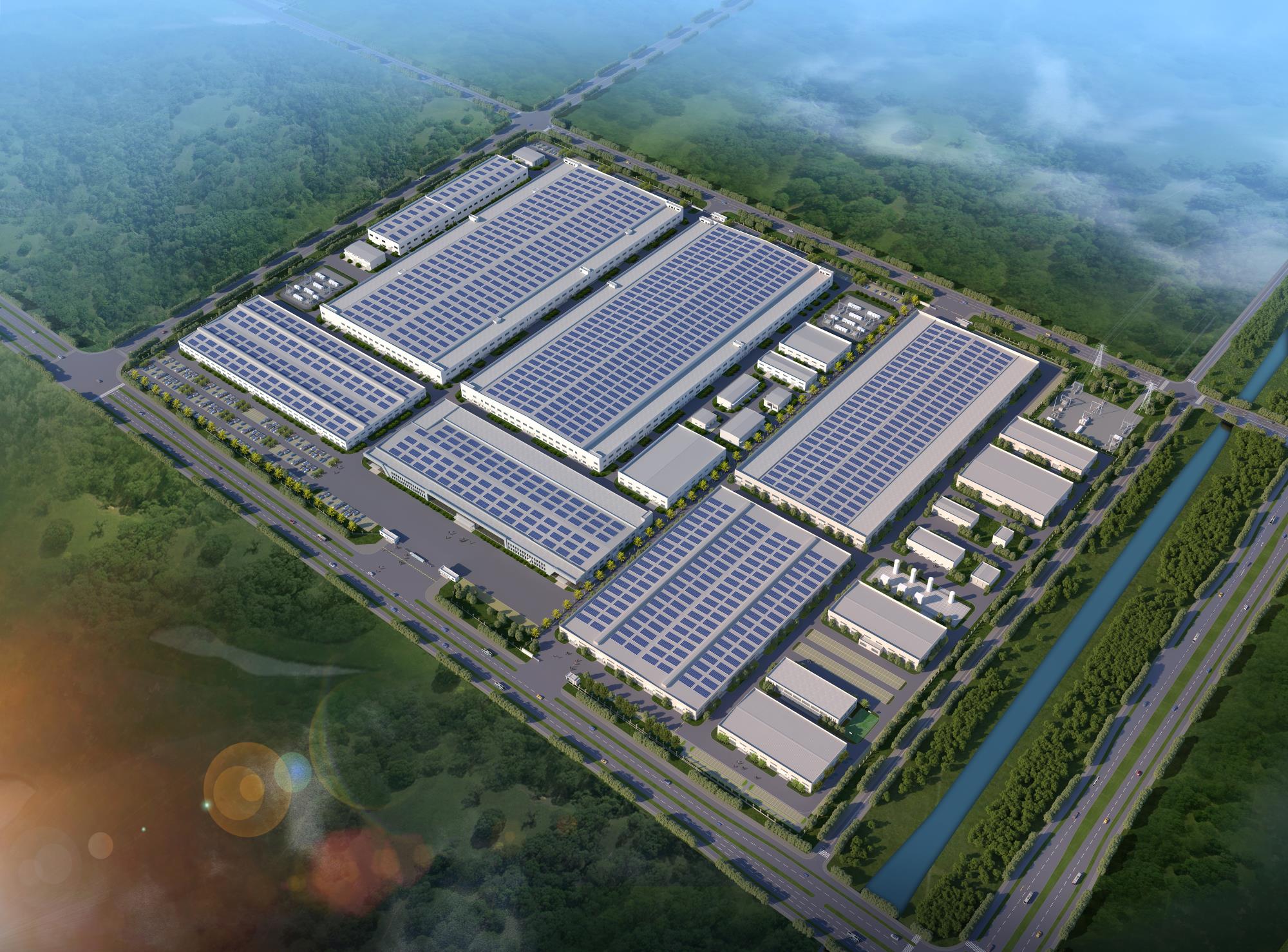 江蘇龍恒新能源有限公司年產10GW高效太陽能硅片倉庫、辦公樓、南門衛項目